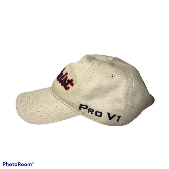 Titleist Pro V1 Footjoy Cotton Adjustable Hat - Picture 2 of 6